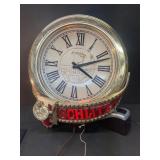 Schlitz Clock