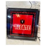 Tecante Lighted Sign