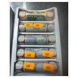 Uncirculated Nickel Rolls
