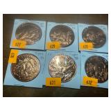 Copper Dinosaur 1 oz. Coins