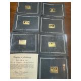 gold Plate Sterling Duck Stamps