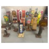 Assorted Beer tap Handles