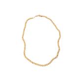 Pearls w/ sterling clasp 