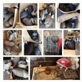 Man Cave sale - Fishing, hunting, 4-wheeler, Tools, Coins, & more