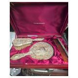 sterling silver vanity set