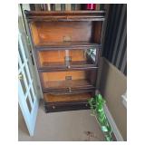 Globe Wernicke 4 tier barrister case.