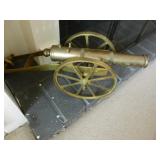 Brass cannon
