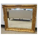 1085	MIRROR IN ORNATE GILT FRAME, APPROXIMATELY 34 IN X 40 IN