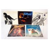 1125	VINTAGE VINYL RECORD ROCK ALBUMS, ASSORTED LPS