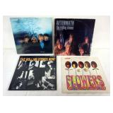 1132	VINTAGE VINYL RECORD ROCK ALBUMS, ASSORTED LPS, ROLLING STONES