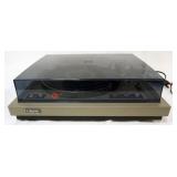 1161	LAFAYETTE RECORD PLAYER TURNTABLE, MODEL T-4000, APPROXIMATELY 15 IN X 19 IN X 6 IN H