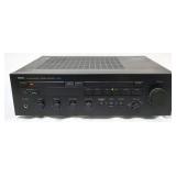 1164	YAMAHA NATURAL SOUND STEREO AMPLIFIER, A-700, 100 WPC@8 OHM, APPROXIMATELY 17 IN X 14 IN X 6 IN