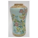 1036	HAND PAINTED NIPPON VASE, APPROXIMATELY 9 IN HIGH