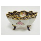 1052	HAND PAINTED NIPPON SCALLOPED EDGE BOWL, APPROXIMATELY 6 1/2 IN X 4 IN HIGH