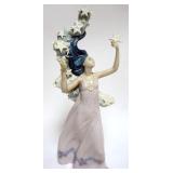 1073	LLADRO PORCELAIN FIGURE, APPROXIMATELY 16 1/4 IN H, POSSIBLE REPAIR ON HAND