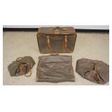 1145	WINGS 4 PIECE LUGGAGE SET, LARGEST PIECE APPROXIMATELY 28 IN X 10 X 21 IN