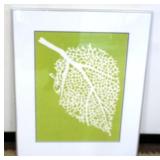 1172	FRAMED IMAGE OF LEAF, APPROXIMATELY 33 IN X 40 IN OVERALL