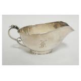 1093	DENMARK SILVER PLATE GRAVY, APPROXIMATELY 7 IN X 3 IN X 3 1/2 IN H