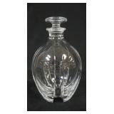 1114	BACCARAT NEPTUNE CRYSTAL DECANTOR, APPROXIMATELY 8 1/4 IN HIGH