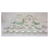 1195	MINTON CHINA DINNERWARE *HADDON HALL* 78 PIECES