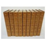 1212	9 VOLUMES LEATHER BOUND & GILT EDGE *CARLYLES WORKS* BOOKS