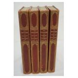 1215	4 LEATHER BOUND VOLUMES MONSTRELET