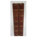 1225	2 LEATHER BOUND VOLUMES *JOHN ADDINGTON SYMONS* A BIOGRAPHY