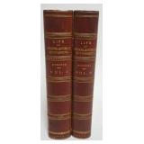 1226	2 LEATHER BOUND VOLUMES *THE LIFE OF MICHELANGELO BUONARROTI*