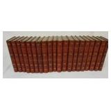 1229	20 VOLUMES LEATHER BOUND BOOKS *BALZAC*