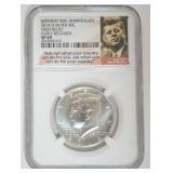 1006	KENNEDY 50 CENT SILVER HALF DOLLAR 2014-D