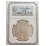 1014	US MARSHALS SERVICE SILVER ONE DOLLAR 2015-P