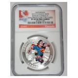 1019	CANADA $20 SUPERMAN ACTION COMICS #1