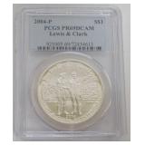 1118	LEWIS & CLARK SILVER DOLLAR 2004-P