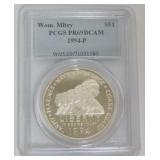 1142	WOMEN IN MILITARY SILVER DOLLAR 1994-P