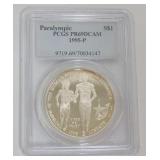 1163	PARALYMPIC ATLANTA SILVER DOLLAR 1995-P