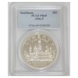 1175	SMITHSONIAN SILVER DOLLAR 1996-P