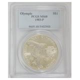 1182	LOS ANGELES OLYMPIC SILVER DOLLAR 1983-P
