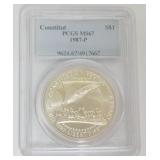 1191	US CONSTITUTION COMMEMORATIVE SILVER DOLLAR 1987-P