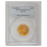 1194	US CONSTITUTION $5 GOLD COIN 1987-W