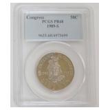 1199	CONGRESS SILVER HALF DOLLAR 1989-S