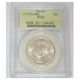1276	GEAT LAKES EXPOSITION CLEVELAND SILVER HALF DOLLAR 1936