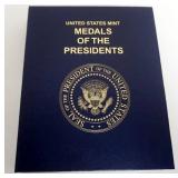 1286	UNITED STATES MINT BRONZ MEDALS OF THE PRESIDENTS INCLUDING 43 MEDALS WITH WHITE HOUSE