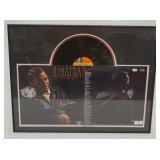 1015	FRANK SINATRA FRAMED & MATTED ALBUM *SHE SHOT ME DOWN* W/SIGNED SIGNATURE ATTRIBUTED TO FRANK S