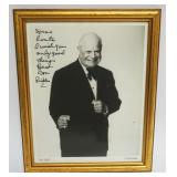 1024	DON RICKLES FRAMED PHOTO, SIGNED SIGNATURE ATTRIBUTED TO DON RICKLES, APPROXIMATELY 10 IN X 12 