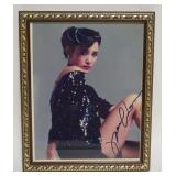 1028	JOAN CHEN FRAMED PHOTO, SIGNED SIGNATURE ATTRIBUTED TO JOAN CHEN, APPROXIMATELY 10 IN X 12 IN O