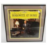 1052	VLADIMIR HOROWITZ FRAMED & MATTED ALBUM *HOROWITZ AT HOME* W/ATTRIBUTED SIGNATURE ON ALBUM