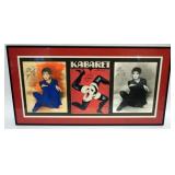 1053	LIZA MINELLI FRAMED & MATTED IMAGES & KABARET COVER, IMAGES W/ATTRIBUTED SIGNATURES