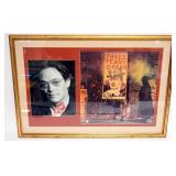 1056	RAUL JULIA FRAMED & MATTED PHOTO & ALBUM *THREE PENNY OPERA* W/ATTRIBUTED SIGNATURE ON PHOTO, A