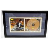 1089	YUNDI LI FRAMED & MATTED CD W/ATTRIBUTED SIGNATURES ON CASE & CD, APPROXIMATELY 10 IN X 16 IN O