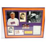 1094	BENNY HILL FRAMED & MATTED COLLAGE W/ATTRIUTED SIGNATURE, APPROXIMATELY 21 IN X 27 IN OVERALL